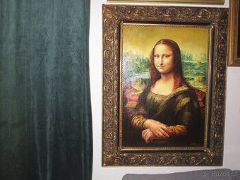 Mona Lisa-ručně malovaná kopie-olejomalba