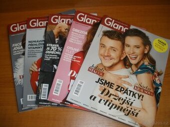 Časopisy Glanc /soubor 5 ks /