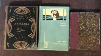 různé staré knížky