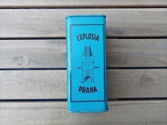 Plechová dóza Explosia Praha