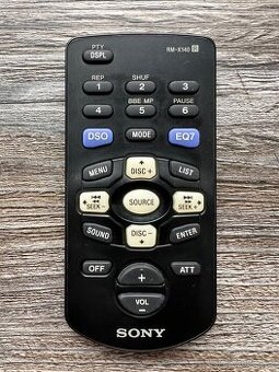 Originální dálkový ovladač k autorádiu SONY RM-X140