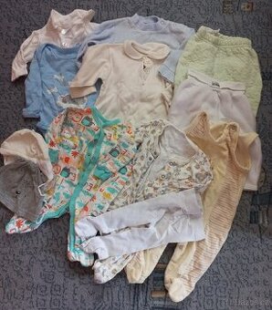 Chlapecke oblečení mix podzim/zima vel. 62