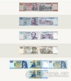 Koupím neplatné forintové (HUF) bankovky - 1