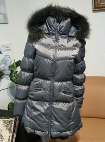Péřový dámský prošívaný kabát GEAR® - 1