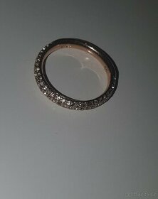 Swarovski dámský Rose Gold Plated Stone prsten