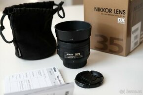 Objektiv Nikon AF-S Nikkor 35 mm 1:1,8 G DX