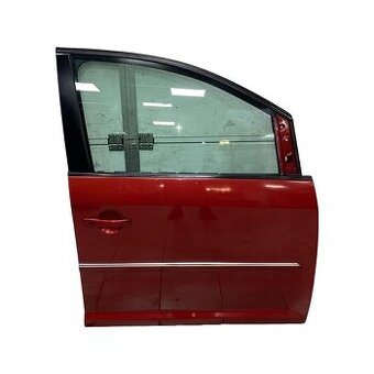 Pravé přední dveře vínová LA3T VW Touran 1T2 FL 2010