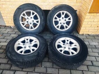 Alukola SsangYong 5x130 r16 s pneu 225/75 R16 - 6 mm