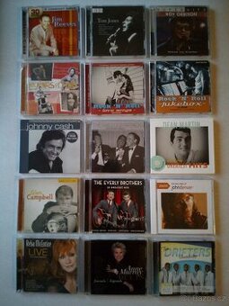 CD country, rock'n'roll a jiné