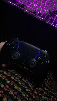 PS5 Ovladač Midnight Black