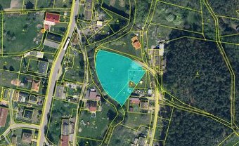 Prodám stavební pozemek 3072m2, Velký Grunov, Brniště