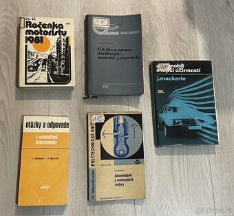 Motoristická literatúra - predám