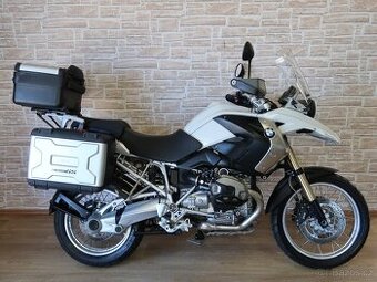 BMW R1200GS servisní kniha, po velkém servisu, pletená kola