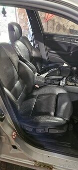 Bmw e46 Touring, sportsize černé kožené sedačky