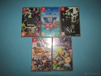 Prodám nové zabalené hry na Switch,osobní odběr Brno.