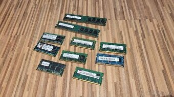 Ram moduly ddr1/2/3