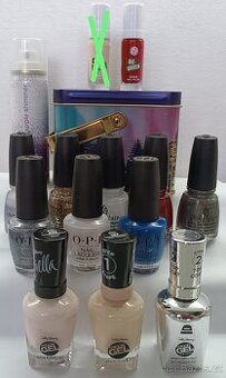 Laky Yves Rocher, China Glaze, OPI, Sally Hanson - 1