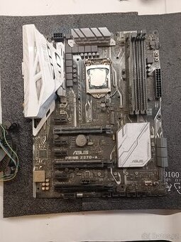 Asus prime z-270-a, intel celeron, chladič ram