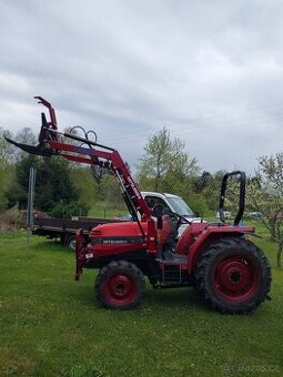 MITSUBISHI MT368, 4x4, 36koní, 4válec, čelní nakladač 550kg