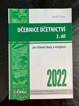 Učebnice účetnictví 2022 1 a 2 díl + účetní osnova
