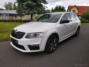 ŠKODA OCTAVIA 3 RS 2.0 TDI 135KW.1.MAJITEL.NEHAVAROVÁNO