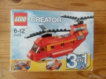 Lego creator červený vrtulník 31003