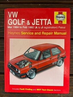 VOLKSWAGEN GOLF JETTA originální montážní manual servisní