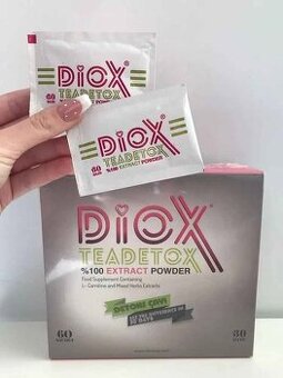 Hubnoucí detox čaj DIOX - 1