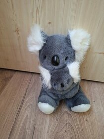 Plyšová koala s mládětem - 1