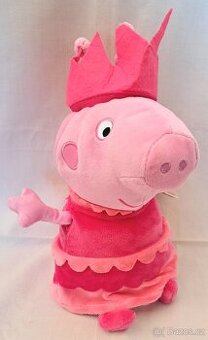 Plyšová Peppa Pig jako princezna nová