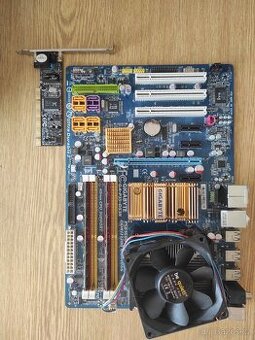 Základní deska Gigabyt GA-P35-DS3R+intel core 2 duo+DDR2 2GB