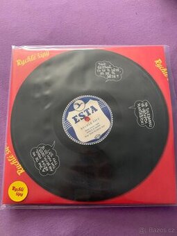 Rychlé šípy - žlutý vinyl - Jaroslav Foglar