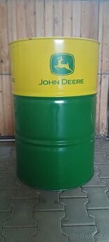 Plechový sud John Deeere