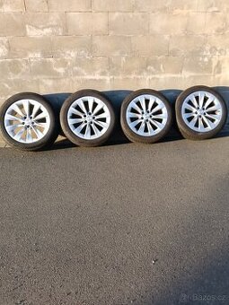 ALU 20" 5x120 Tesla nové pneu čidla