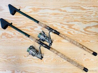 SET 2 + 2 / TELESKOPICKÉ PRUTY CORMORAN TOPFISH TELE 80 / 3,