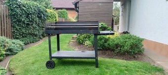 Velký zahradní grill 140x70cm