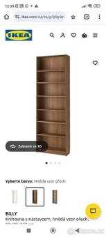 2x knihovna Billy Ikea