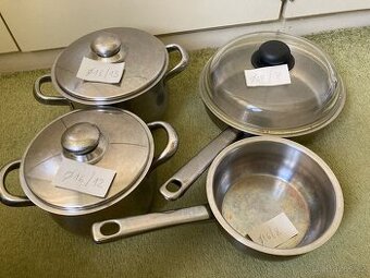 Nerezové hrnce Tescoma 4 ks