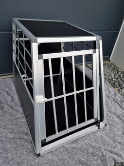 Alu přepravní box pro menší / střední psy