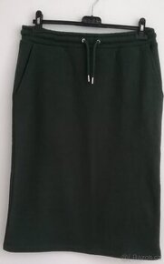 tepláková  midi sukně, vel. S-M, zn.Lindex,nová