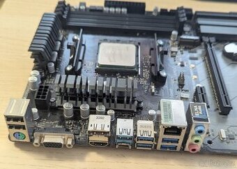 Set základní deska Asrock B450 Pro4 a Ryzen 7 1700