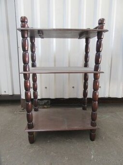 Nabízím starožitný secesní etažer-regál. Původní stav.  Nejd