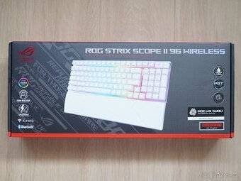 NOVÁ, ASUS ROG STRIX SCOPE II 96 WIRELESS White