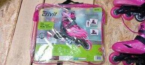 In-line Brusle 33 až 37 nastavitelný,  dívčí