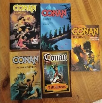 Barbar Conan 5x Legendární fantasy - ceny v textu