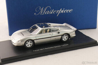 FERRARI 365 P  BERLINETTA 3 POSTI  silver