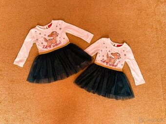 Vánoční šatičky pro holčičky; dvojčata