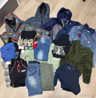 Chlapecký set oblečení / velikost 110-116 cm