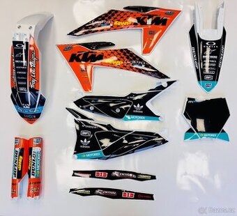 Motokrosové plasty Ktm Goopro