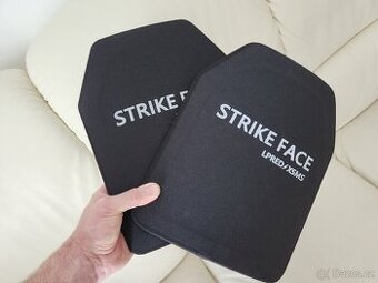 9mm neprůstřelné balistické pláty taktické samopal